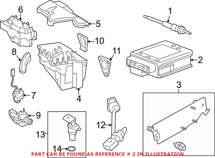 Secondary Air Injection Hose