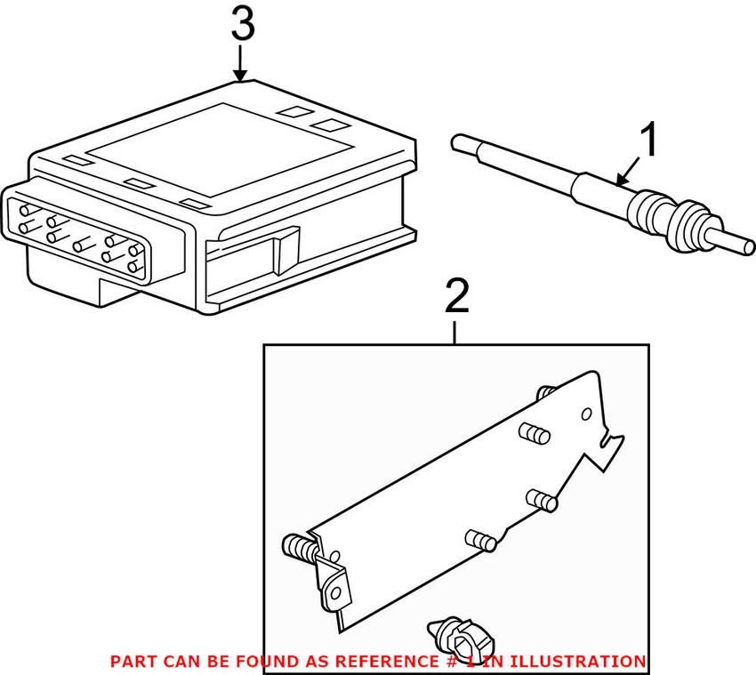 BMW Diesel Glow Plug 12237807277