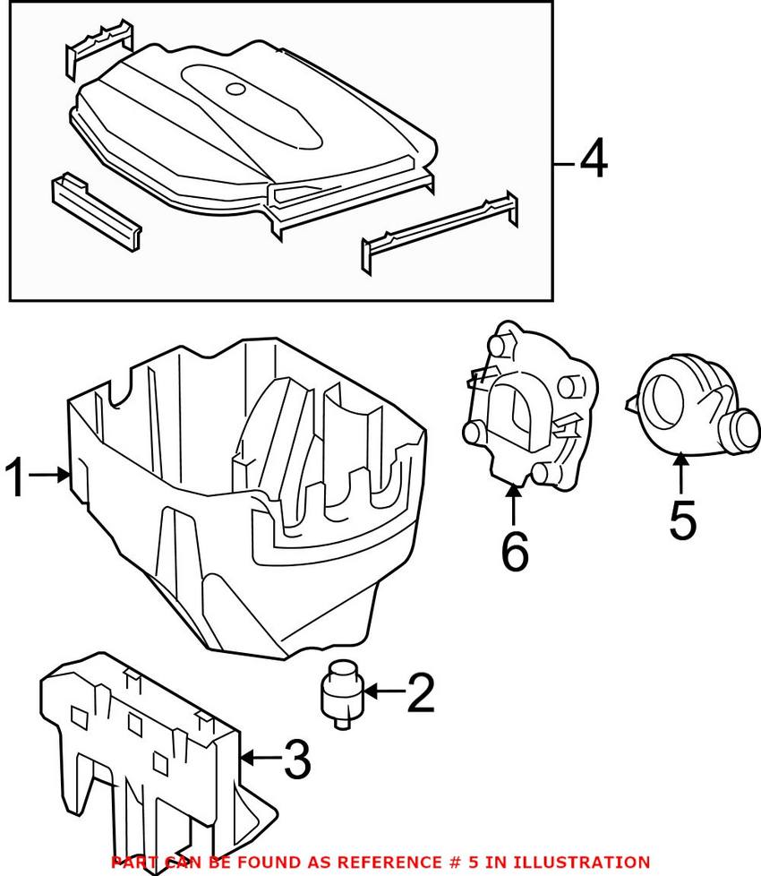 BMW Fuse Box Cooling Fan 12907531783