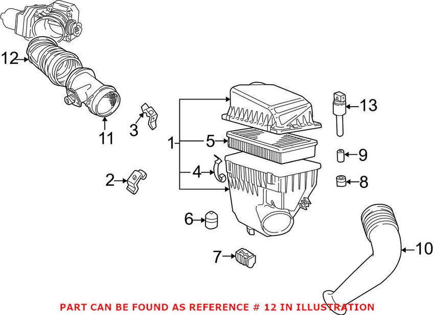 Air Mass Meter Boot