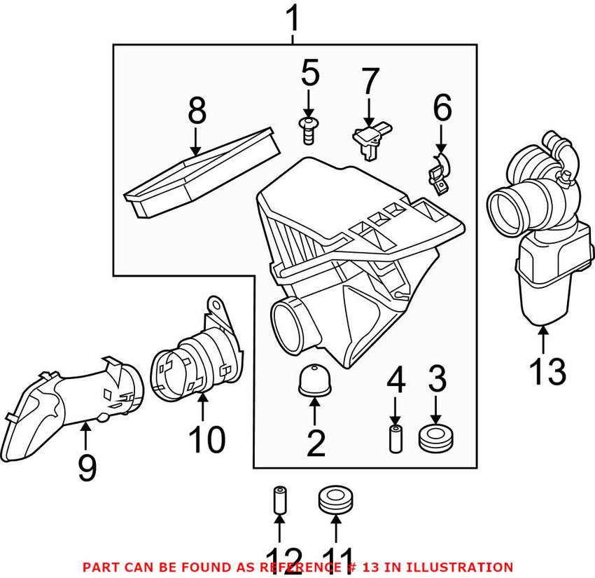 Air Intake Boot