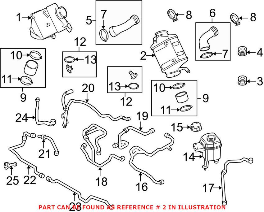 BMW Intercooler 13717575405