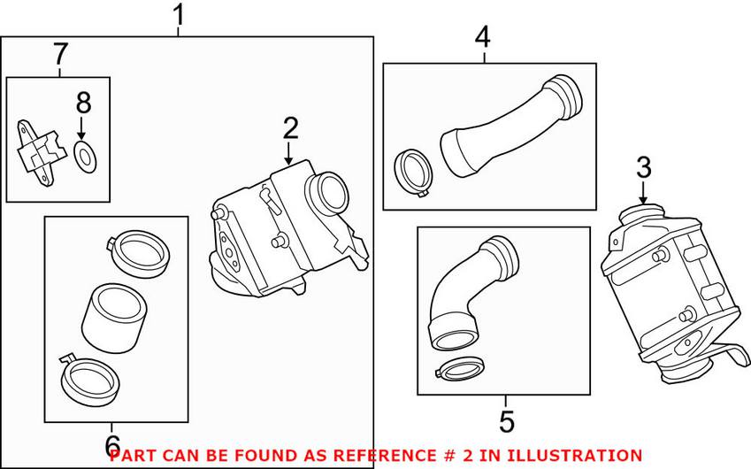 BMW Intercooler - Passenger Right 13717575406