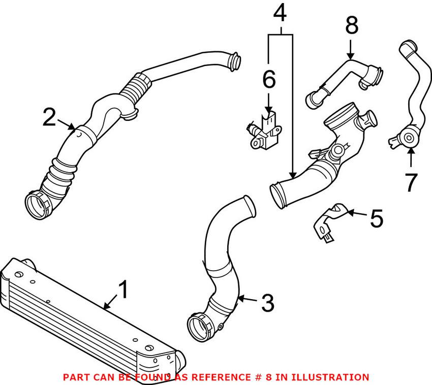 BMW Turbo Bypass Valve 13717600013