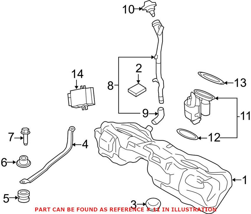 BMW Fuel Pump Assembly 16112284693