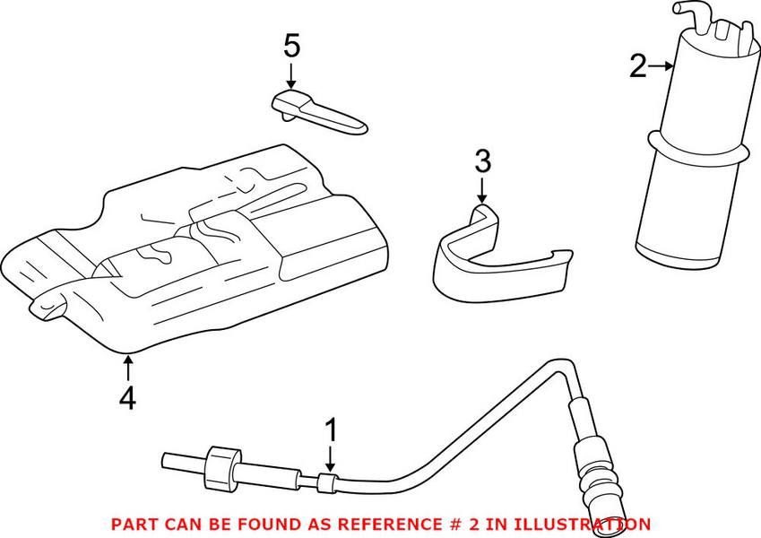 BMW Vapor Canister 16136758757