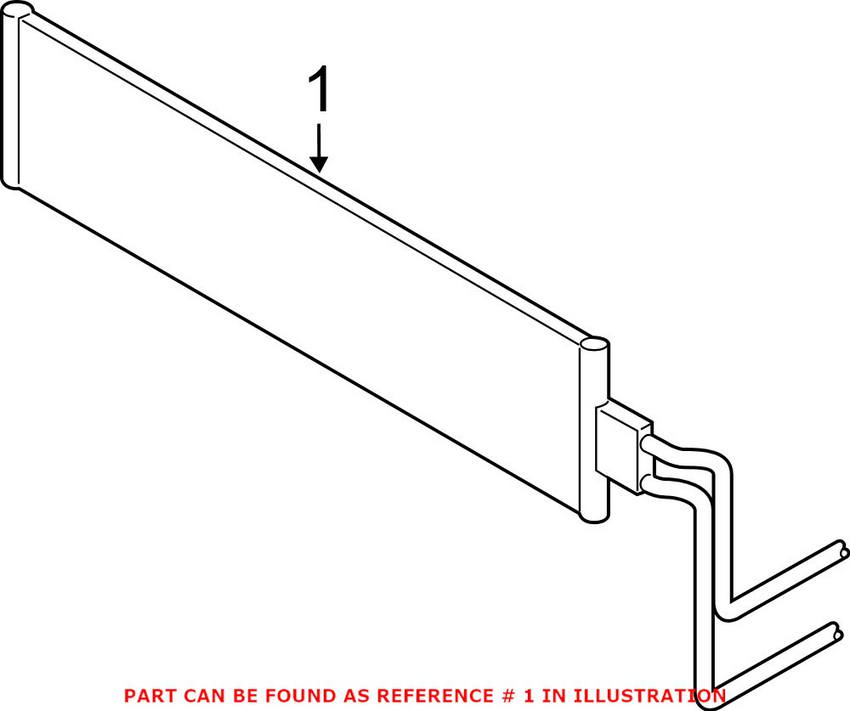 BMW Power Steering Cooler 17117570100