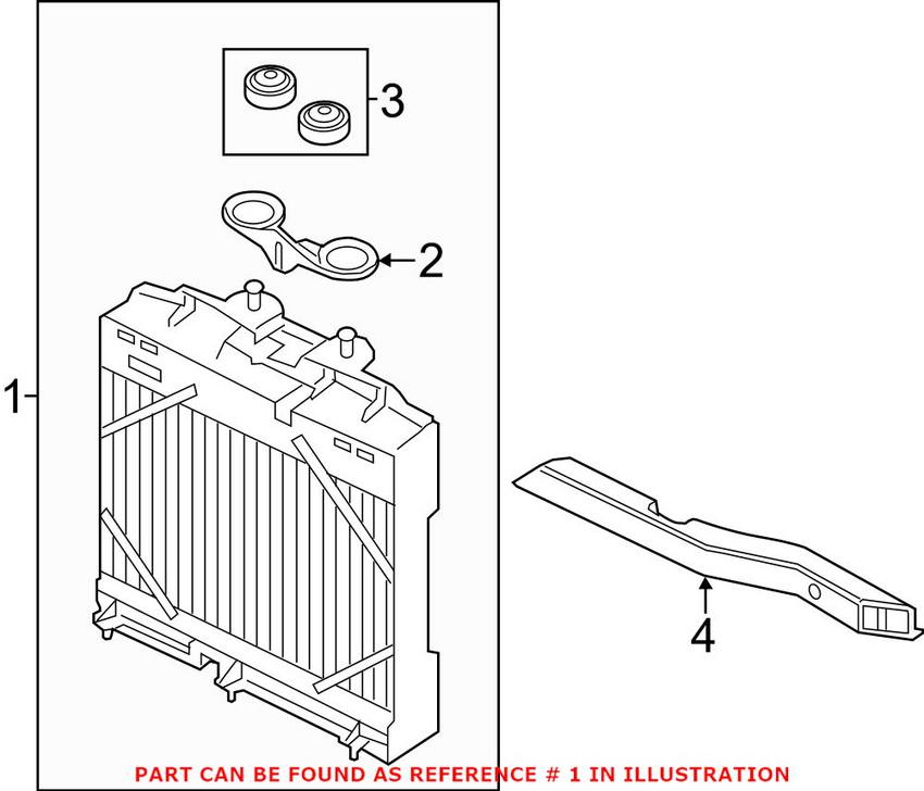 BMW Engine Oil Cooler - Driver Side (Auxiliary) 17117805630