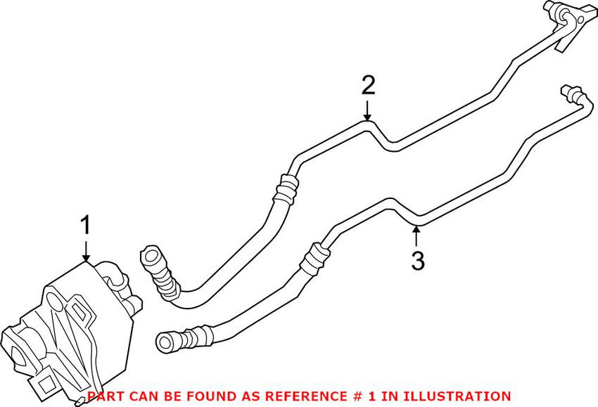 BMW Heat Exchanger 17217536929