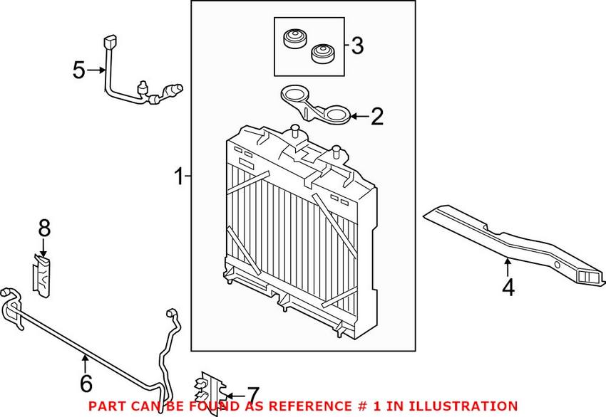 BMW Engine Oil Cooler 17217572542