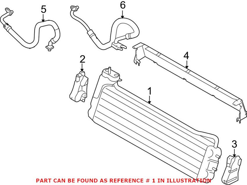 BMW Engine Oil Cooler 17222282499