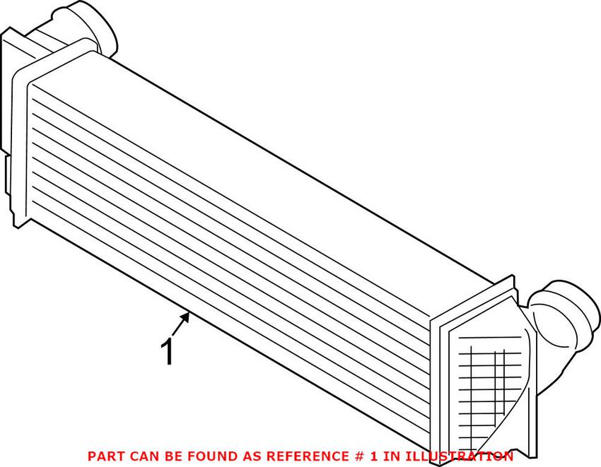 BMW Intercooler 17517805629