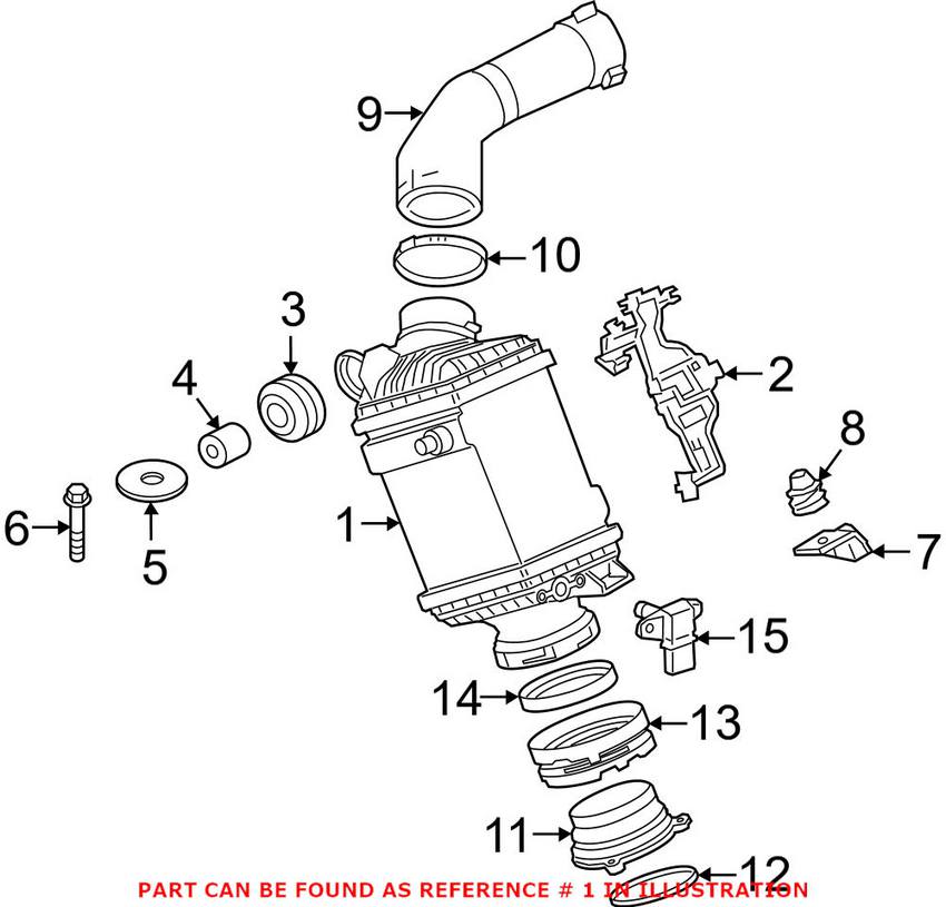 BMW Intercooler - Passenger Right 17518619390