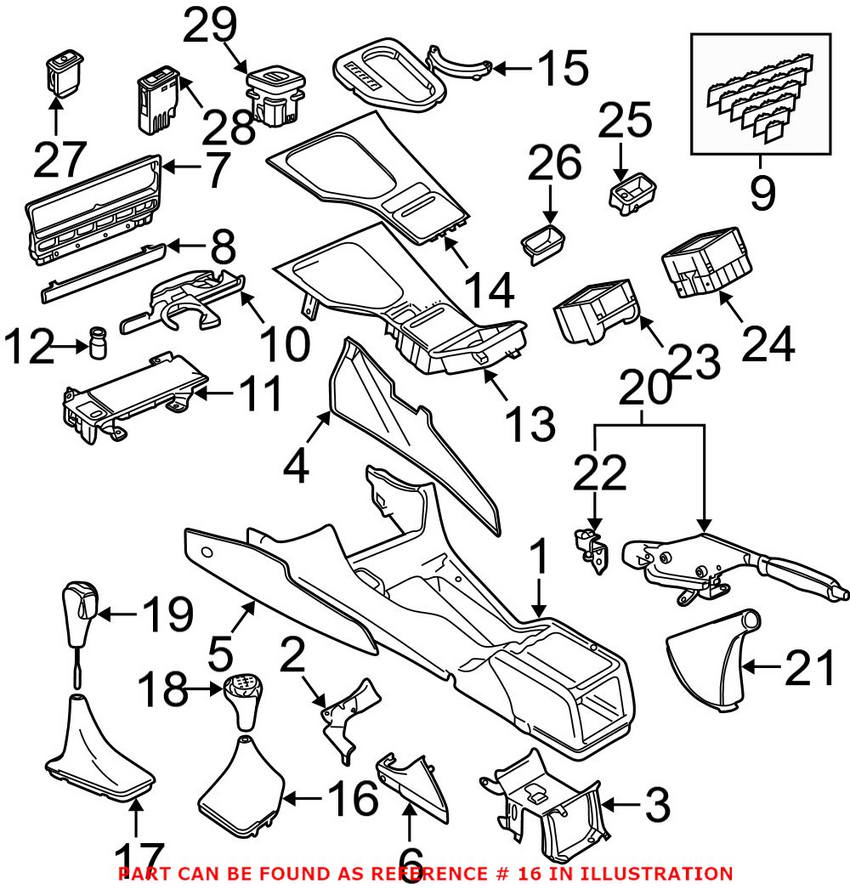 Manual Trans Shift Boot