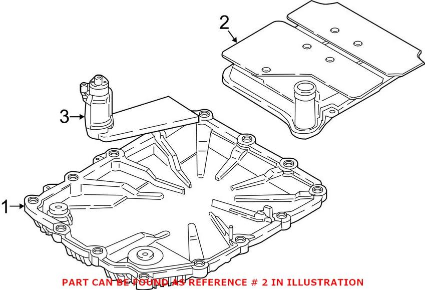 BMW Dual Clutch Trans Suction Filter (DCT) 28107850148