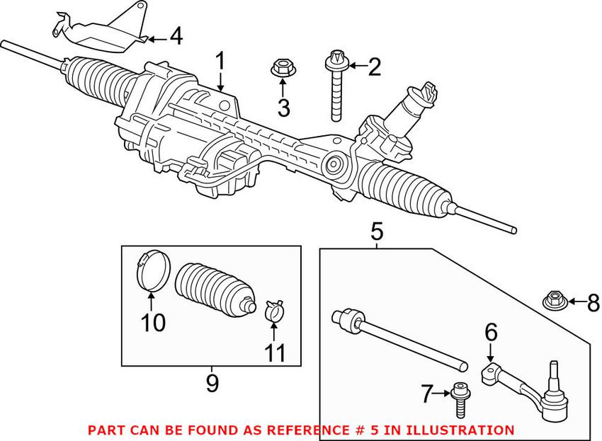 BMW Tie Rod Assembly - Front Driver Side 32106792029