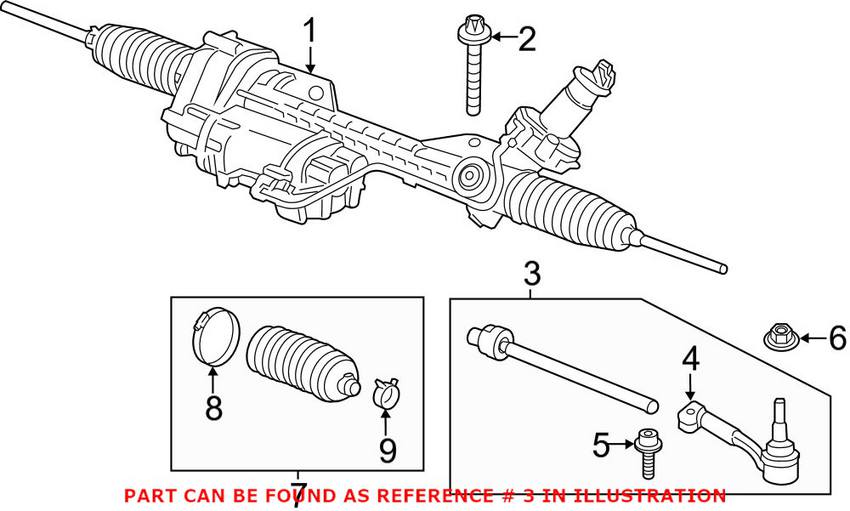 BMW Tie Rod Assembly - Front Passenger Side 32106792030