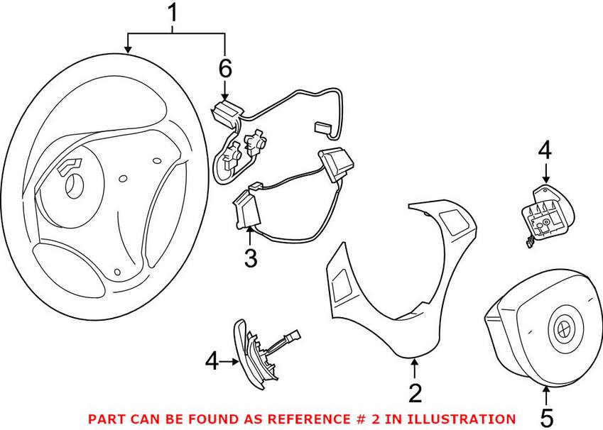 BMW Steering Wheel Cover 32306767211