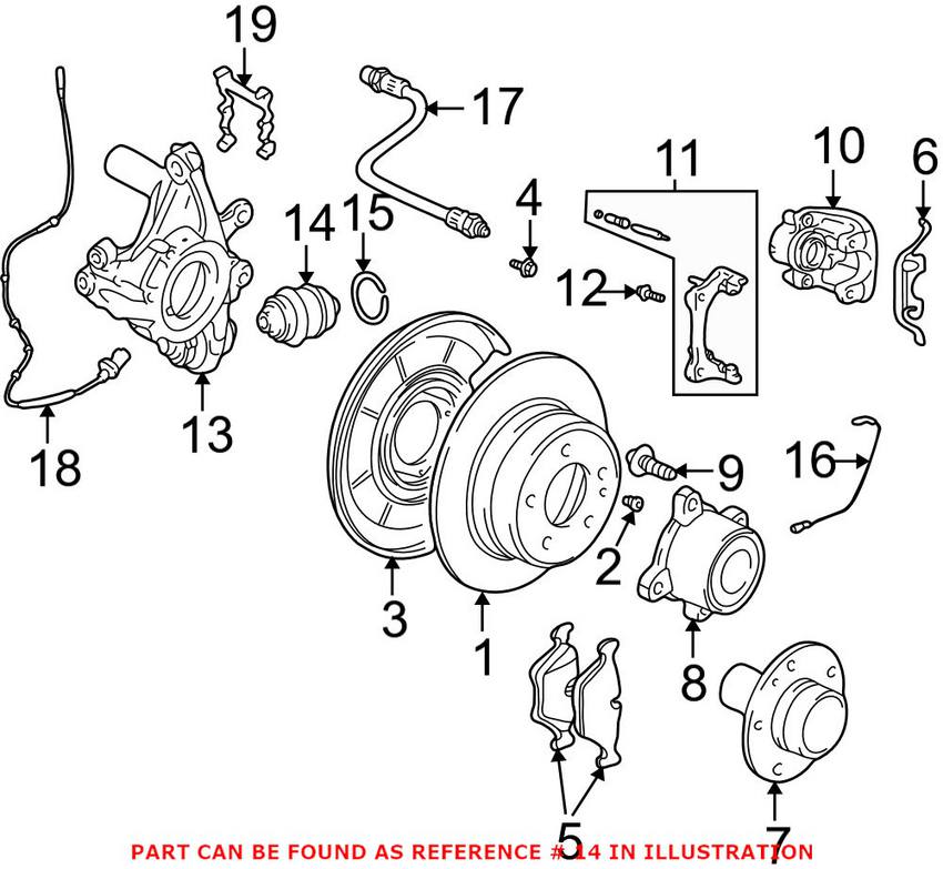 BMW Ball Joint - Rear 33326767748