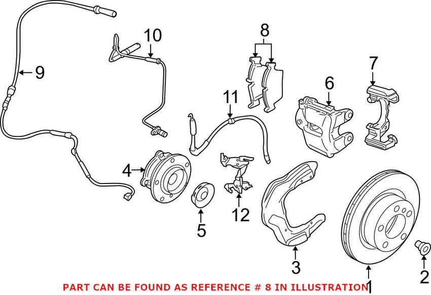 BMW Disc Brake Pad Set - Front 34106859181