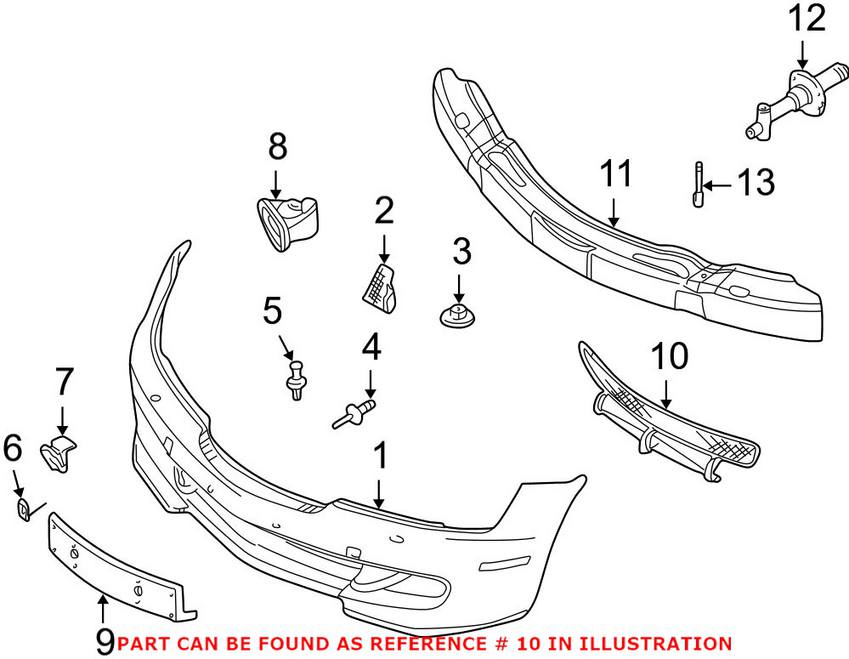 BMW Grille M Package 51112268644