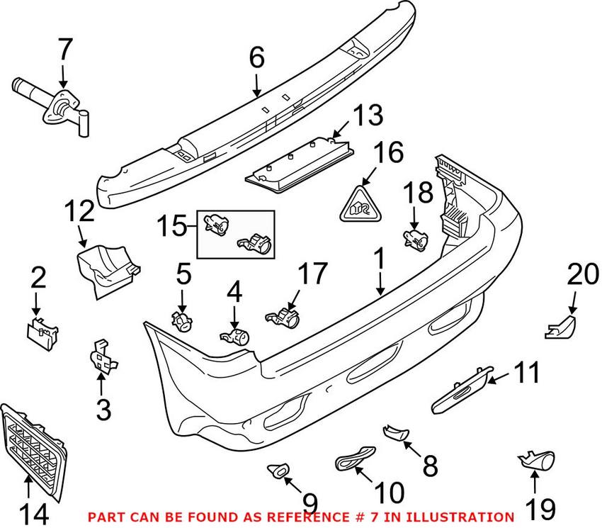 Bumper Shock - Rear