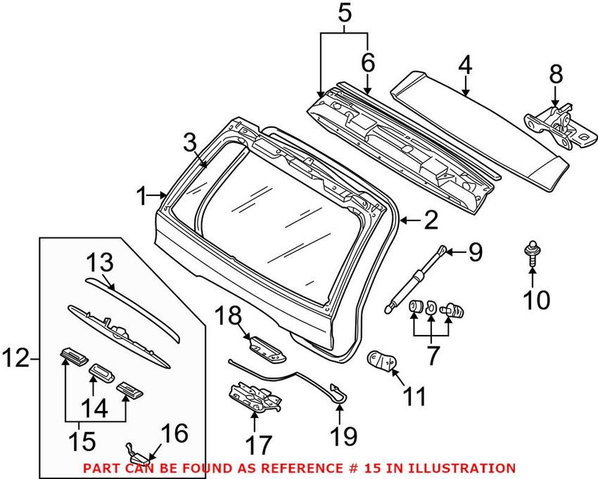 License Plate Light Lens