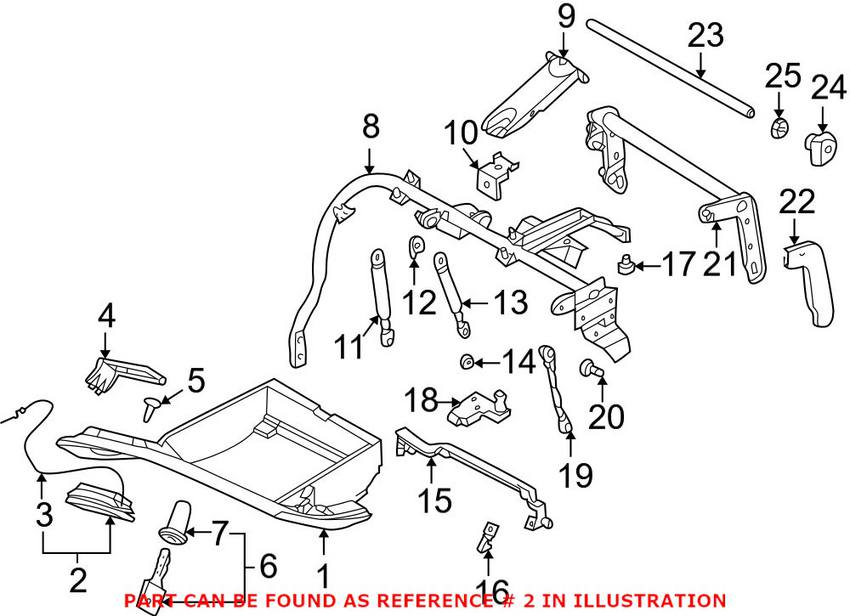 BMW Glove Box Latch 51168177644 - Genuine BMW