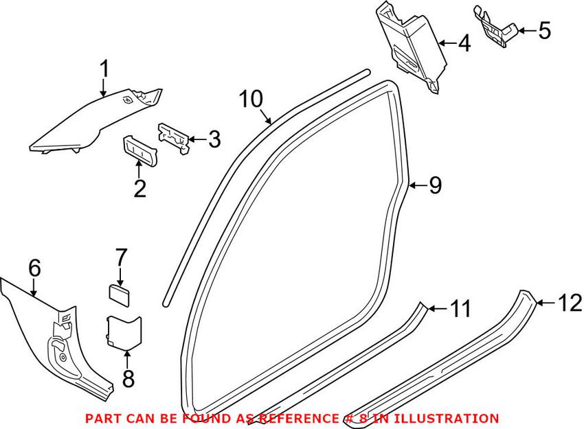 BMW Diagnostic Plug Cover 51437147538