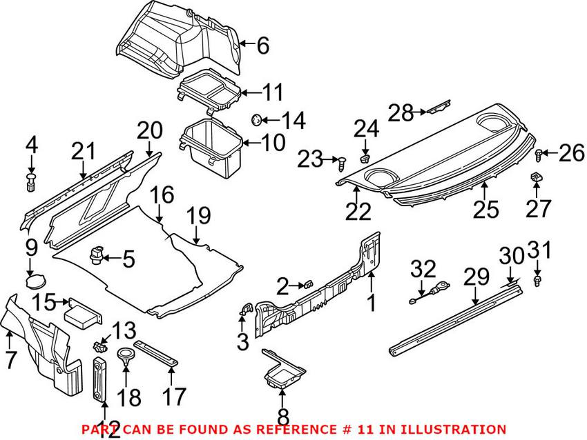 BMW Battery Cover 51478193803 - Genuine BMW