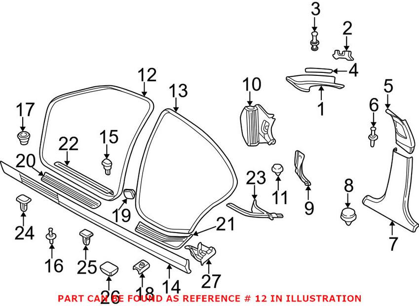 Door Seal - Front