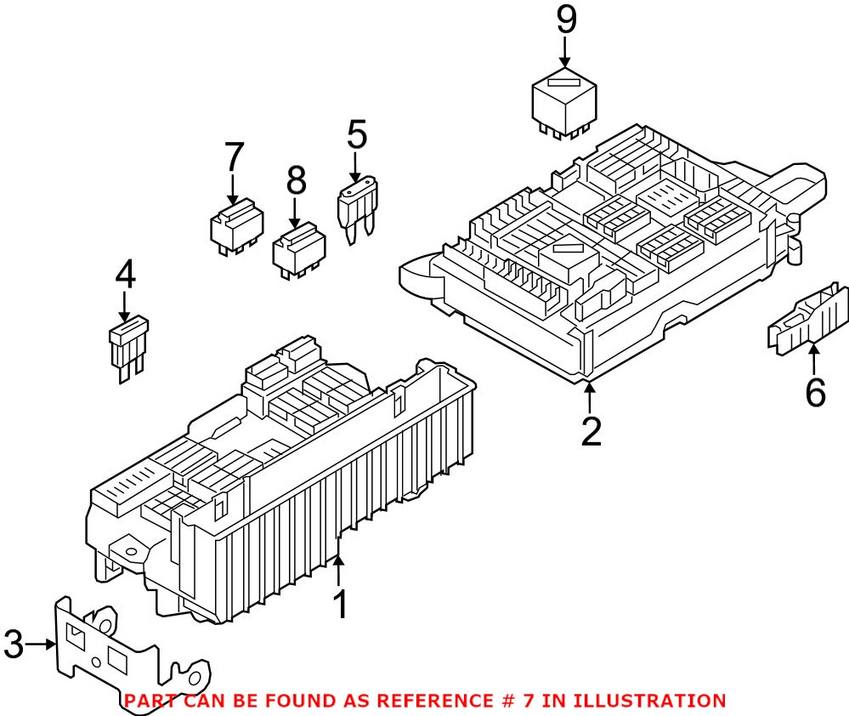 BMW Relay 61316919113