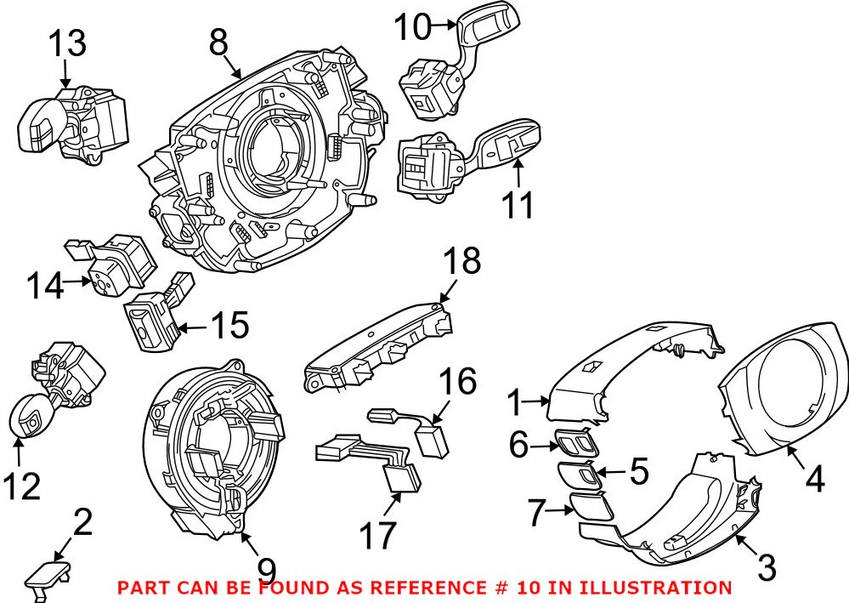 BMW Gear Selector Switch 61316927887