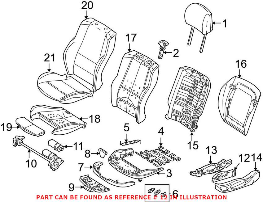 Seat Controller - Driver Side