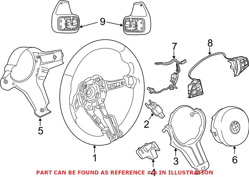 BMW Combination Switch 61317849407