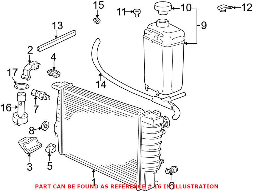 BMW Engine Coolant Level Sensor 61318360876