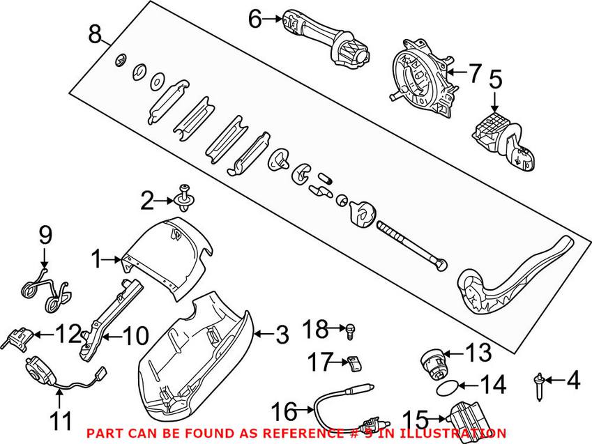 BMW Combination Switch 61318363668