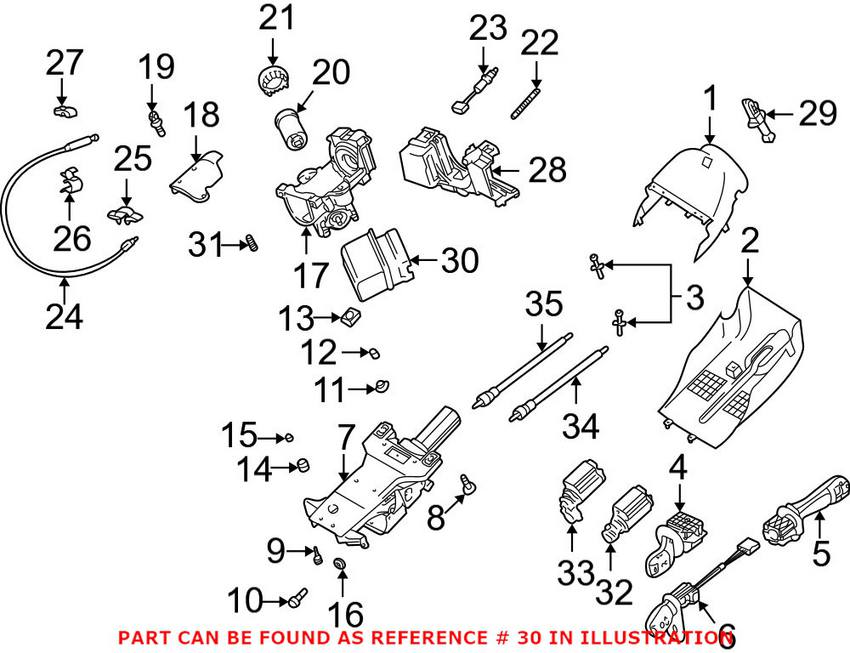 BMW Ignition Switch 61326902014