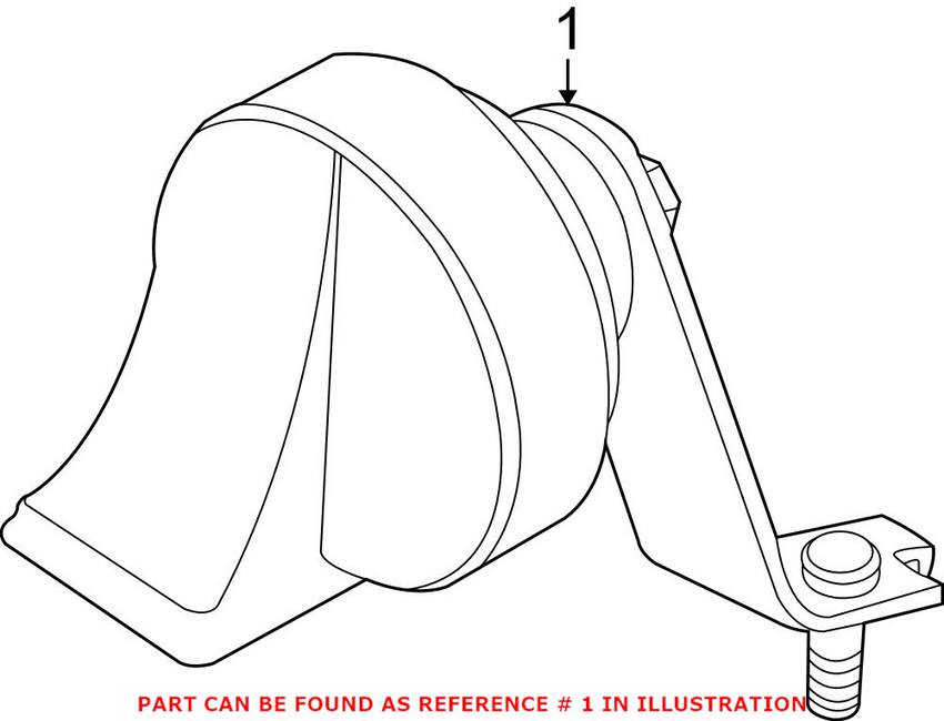 BMW Horn (Low Pitch) 61338379711