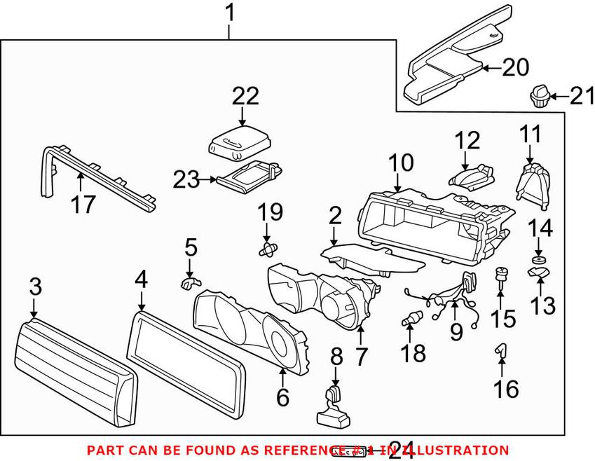 Headlight Assembly - Passenger Side (Xenon)