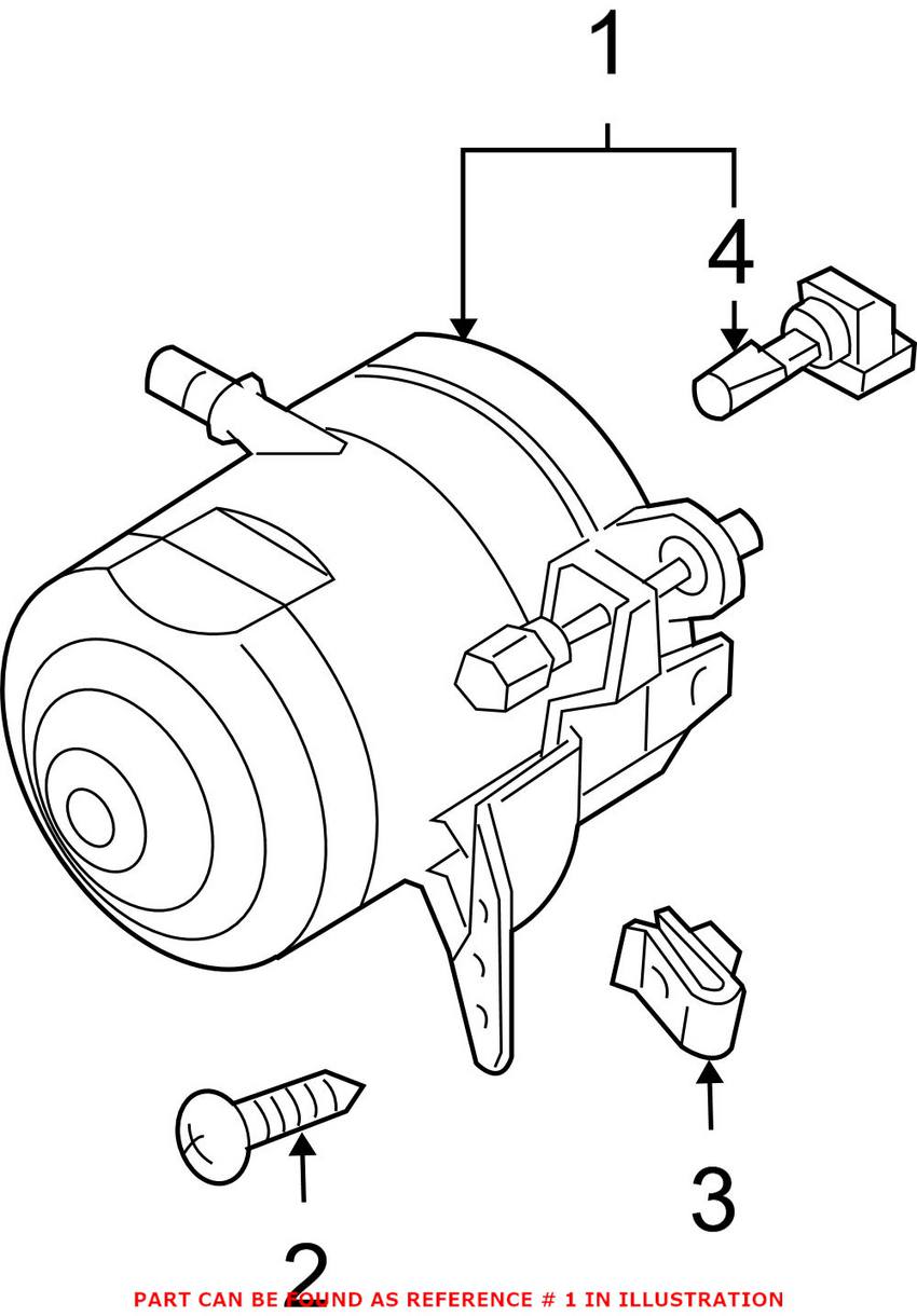 Foglight Assembly - Driver Side