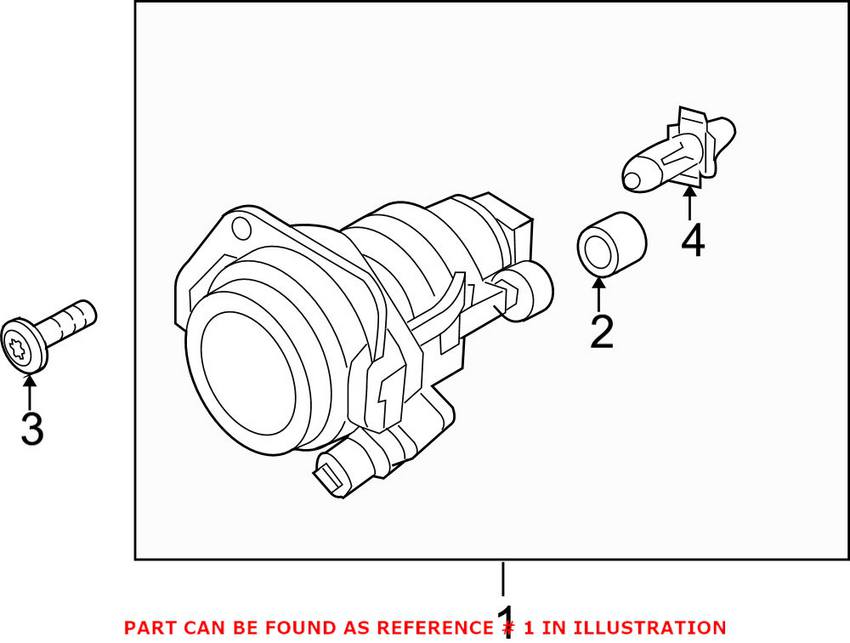 BMW Foglight Assembly - Driver Side (w/ M Aero Package) 63176924655