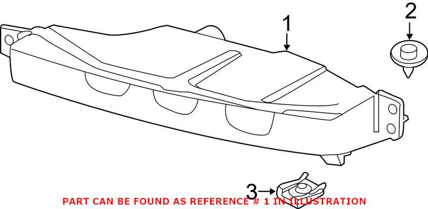 BMW Foglight Assembly - Driver Side (LED) 63177234927