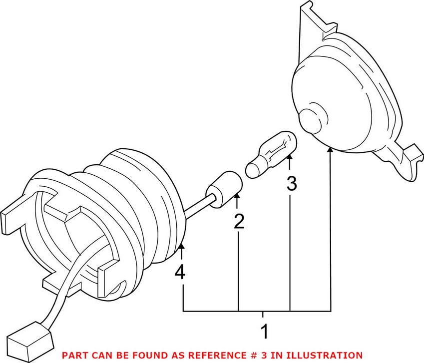 BMW Mini Light Bulb (12V 21W) 63217160788