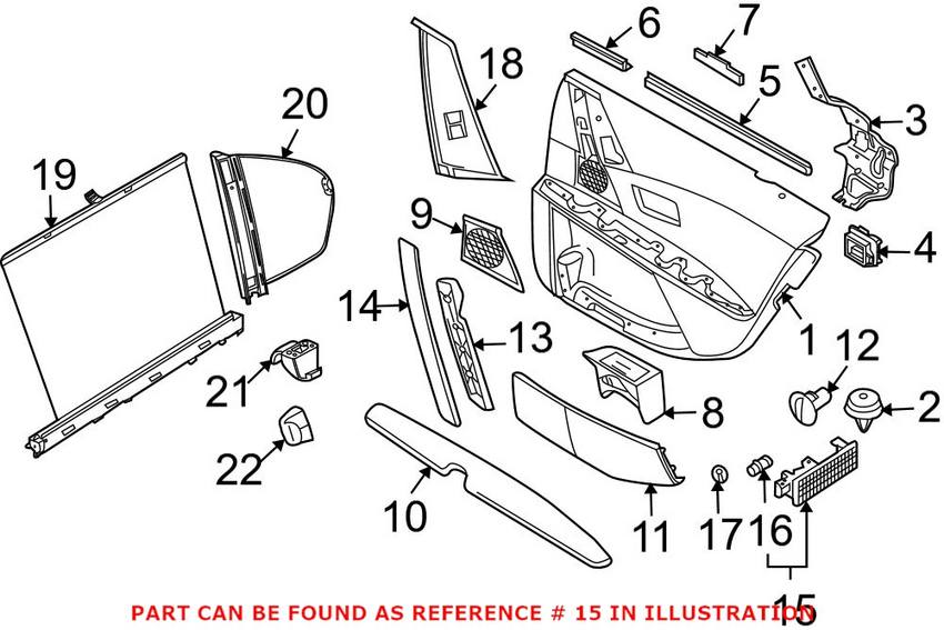 BMW Dome Light 63316972605