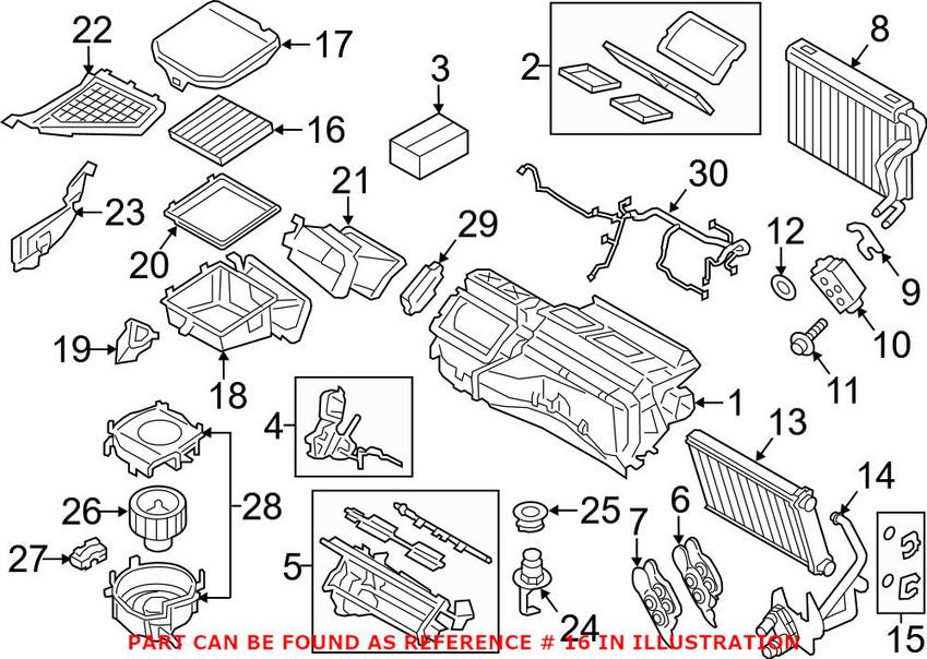 BMW Cabin Air Filter (Activated Charcoal) 64319312318