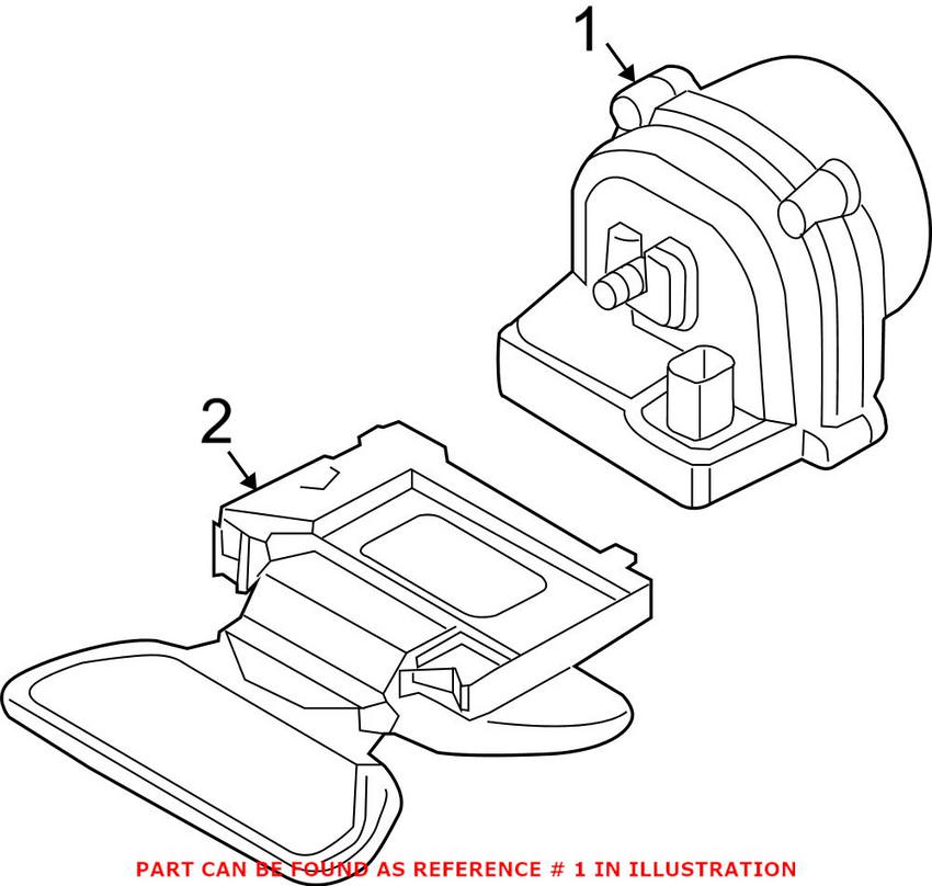 BMW Alarm Siren 65759243750