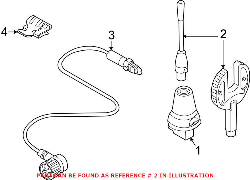 BMW Antenna (Dual-band) 84506907083