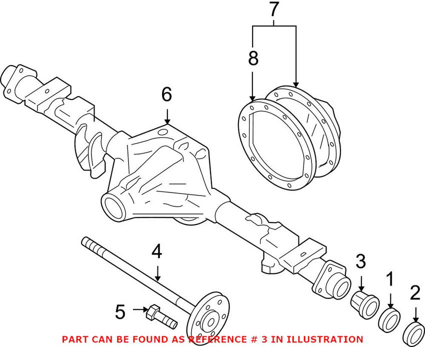 ABS Wheel Speed Sensor Tone Ring – Rear Genuine Chevrolet 15286384