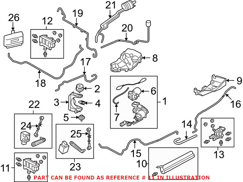 Land Rover Relief Valve RVH000095